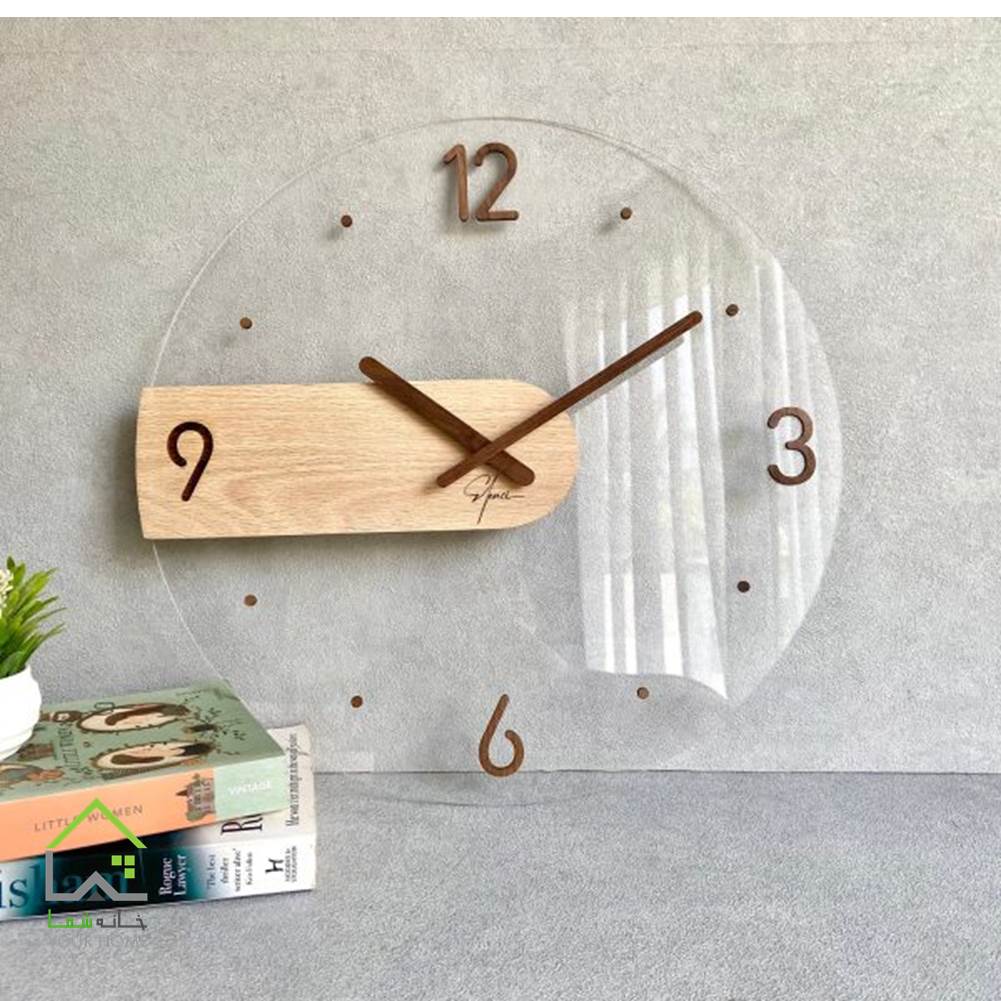 ساعت دیواری بلوط